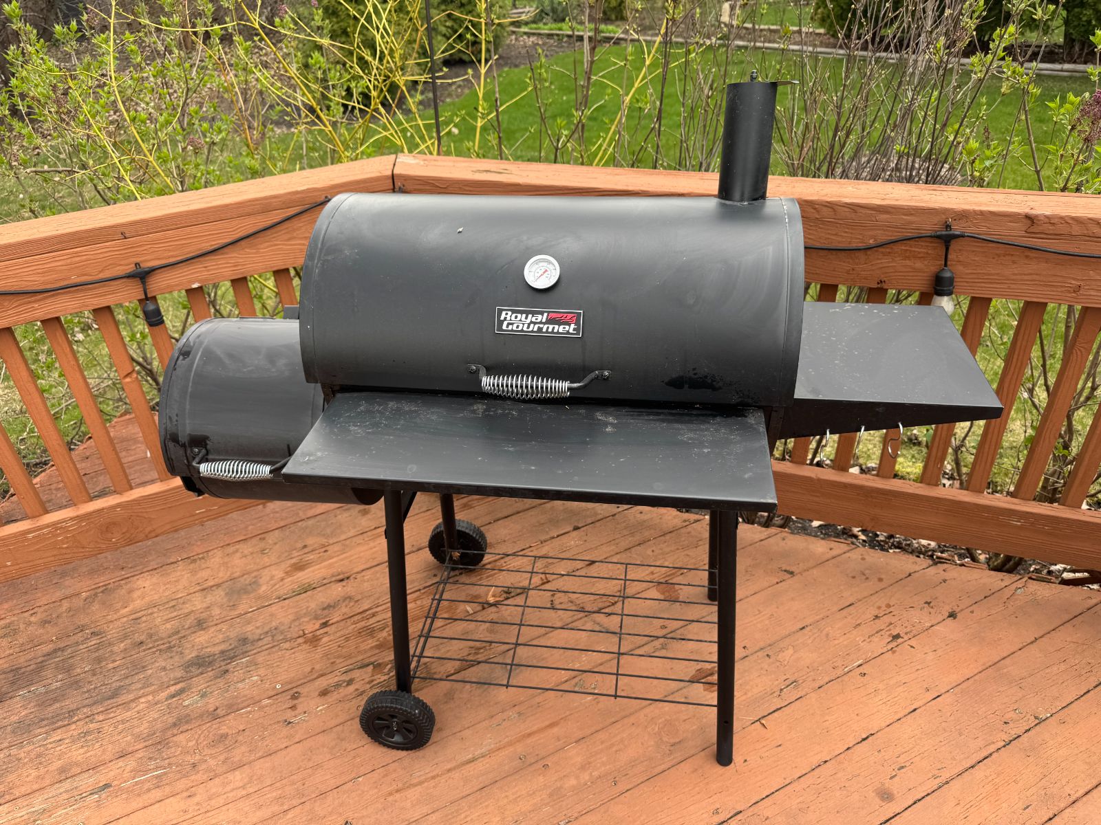 Brand New Royal Gourmet Charcoal Grill with Offset Smoker photo 2