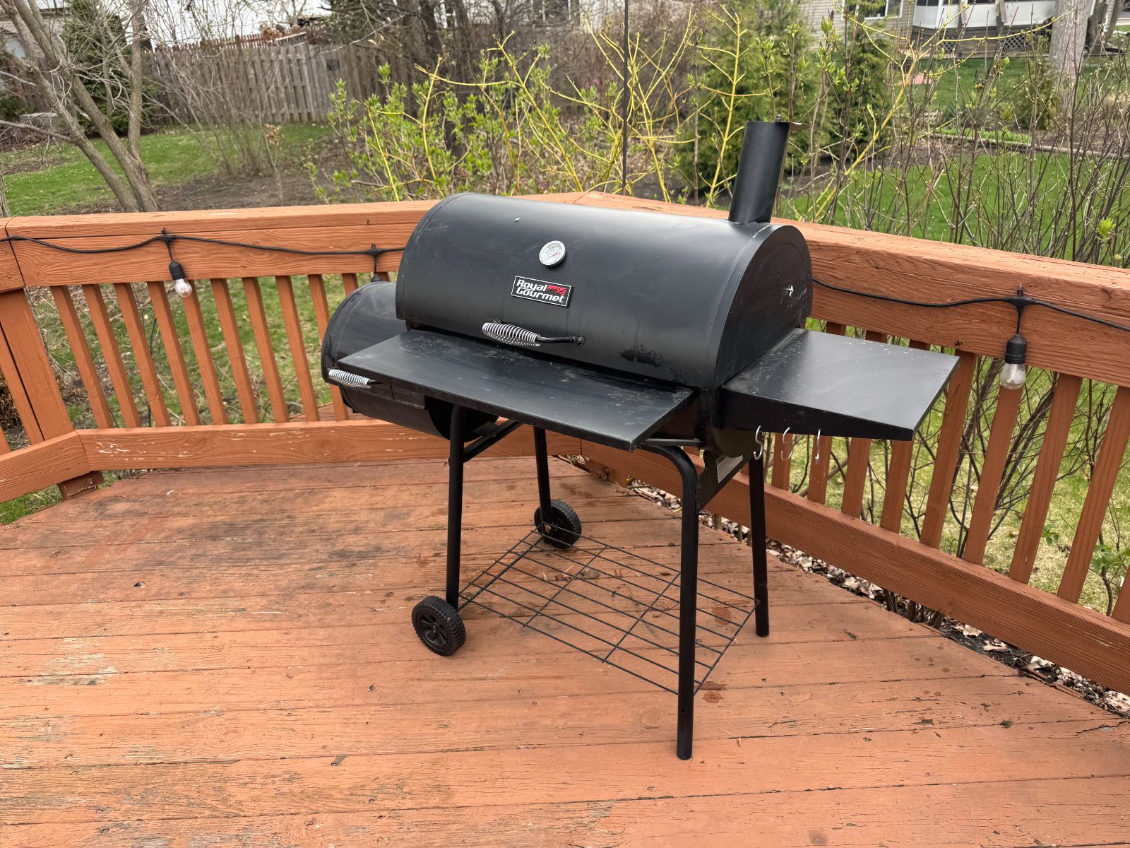 Brand New Royal Gourmet Charcoal Grill with Offset Smoker