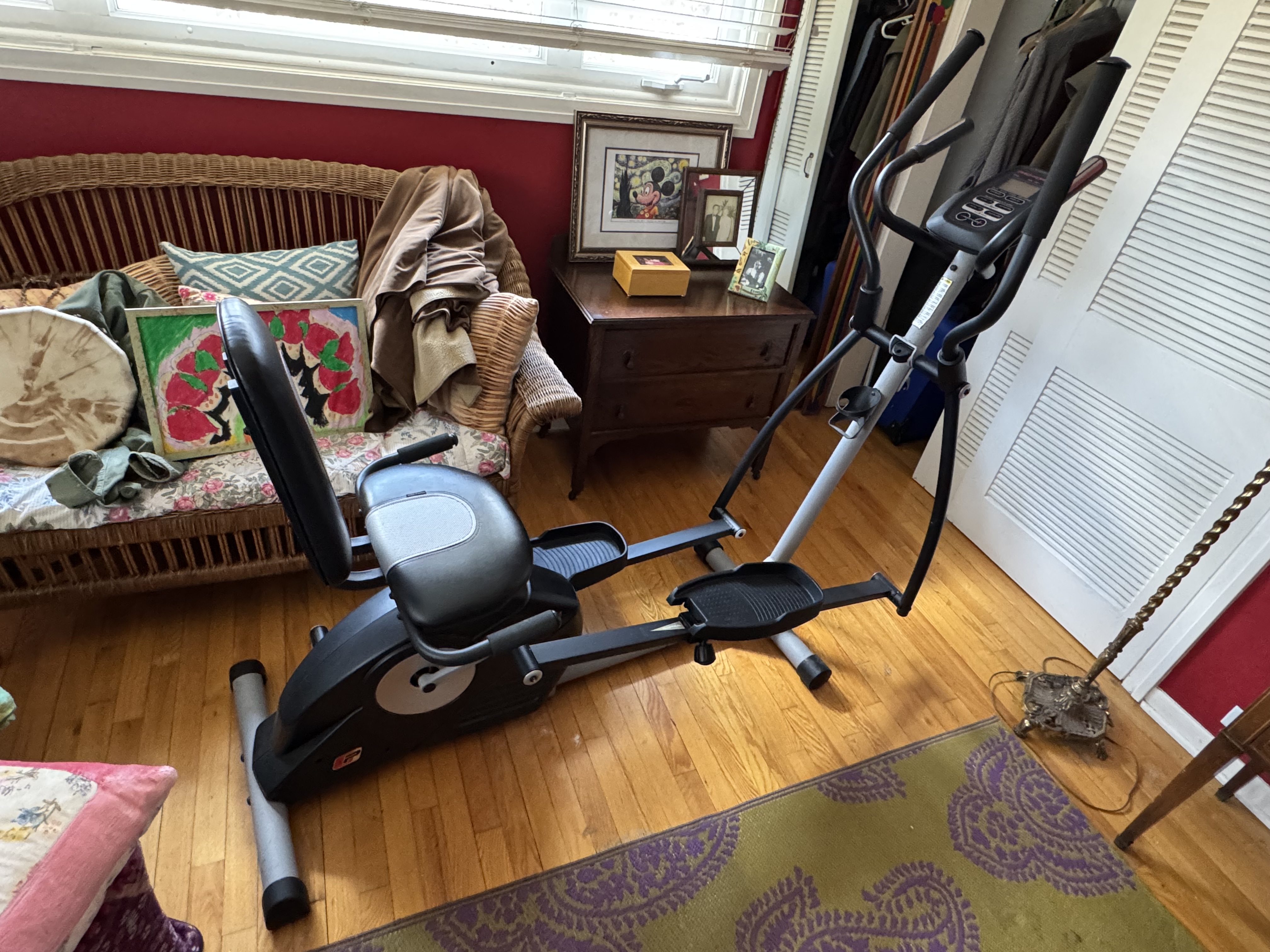 ProForm Hybrid Trainer Recumbent Bike + Elliptical